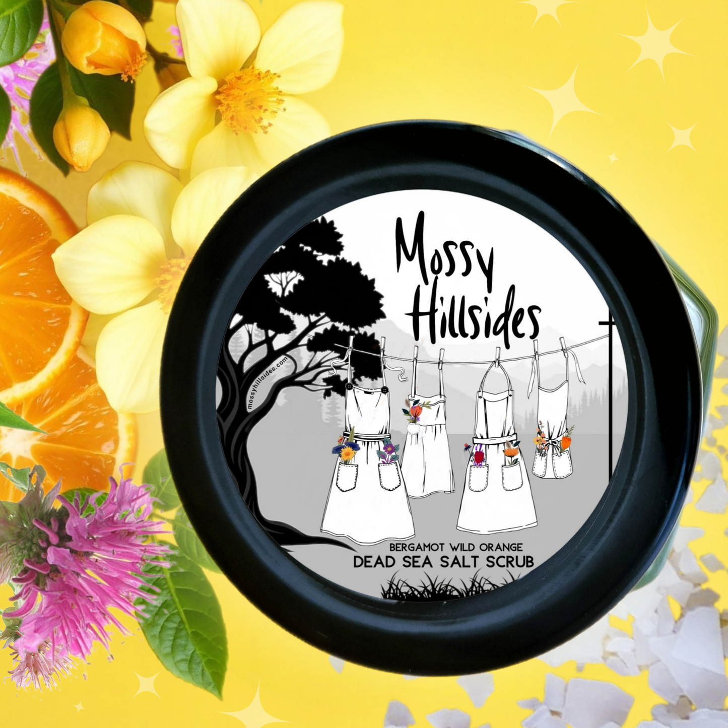 Dead Sea Salt Scrubs Collection