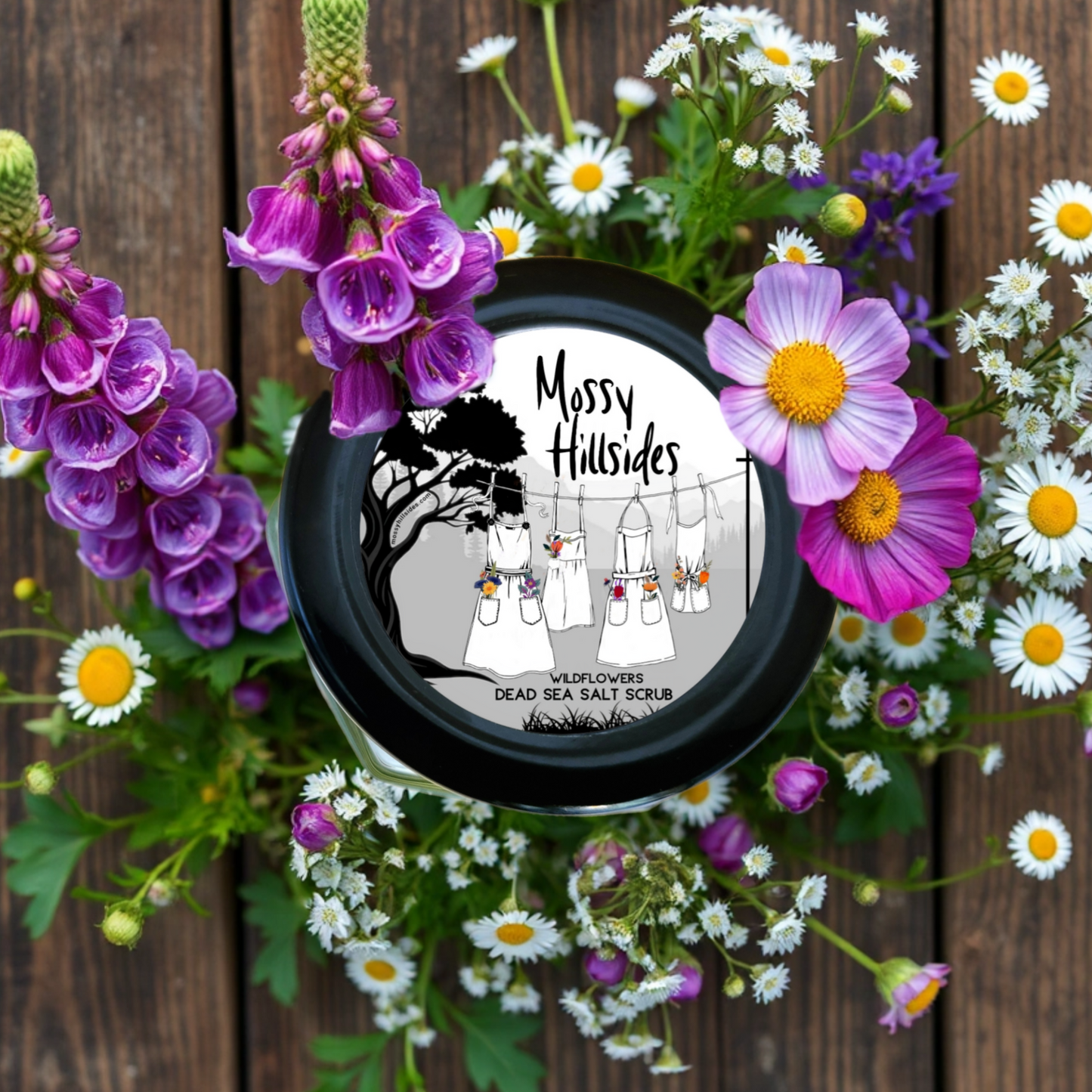 Dead Sea Salt Scrubs Collection