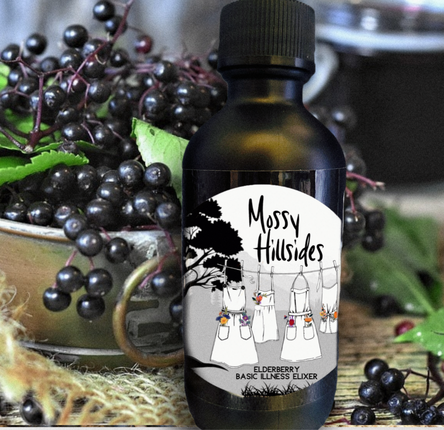 Elderberry Basic Illness Elixer
