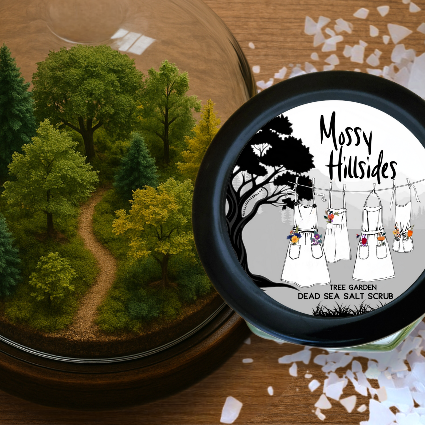 Dead Sea Salt Scrubs Collection
