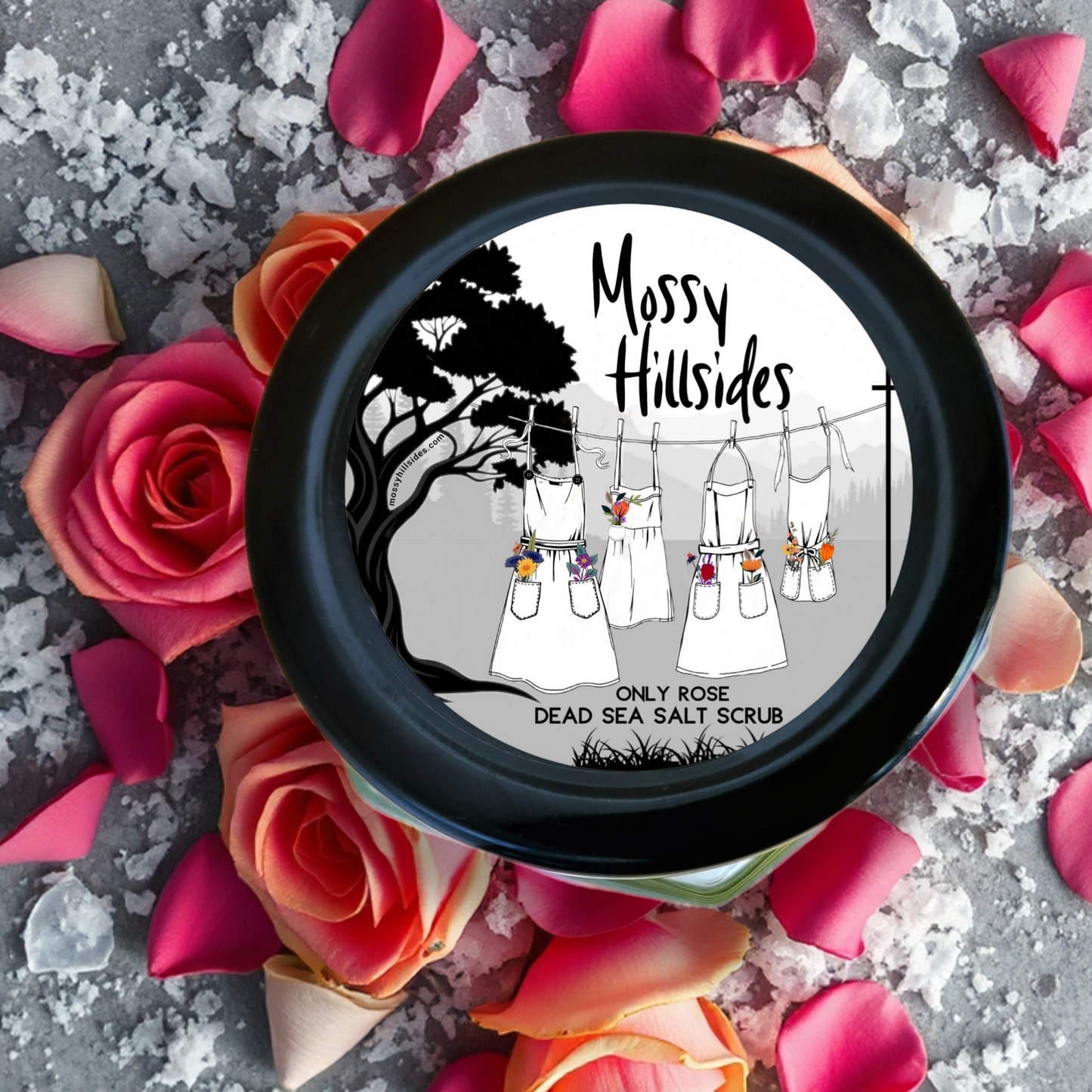 Dead Sea Salt Scrubs Collection